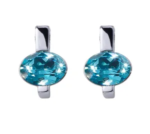 CRYSTalp Fashion orecchini con cristallo blu Simply 42204.AQU.R