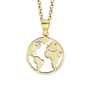 CRYSTalp Originale collana dorata Globe Globe 30452.EG