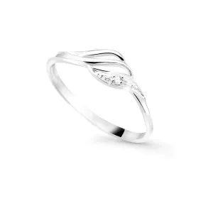 Cutie Diamonds Splendido anello in oro bianco con diamante DZ8023-00-X-2 48 mm