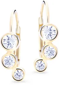 Cutie Jewellery Splendidi orecchini in oro con zirconi scintillanti Z8030-50-10-X-1