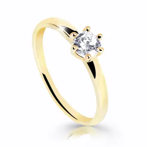 Cutie Jewellery Splendido anello scintillante in oro giallo Z6485-10-X-1 48 mm