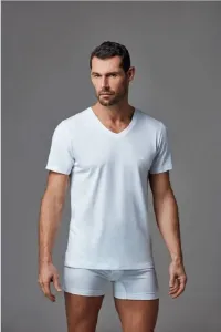 Dagi Men's White V-Neck Undershirt 2-pack
