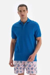 Dagi Turquoise Pique Polo Neck T-Shirt