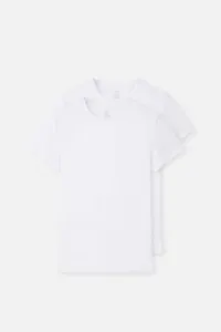 Dagi White D5120 Compact O-Neck T-Shirt 2-Pack