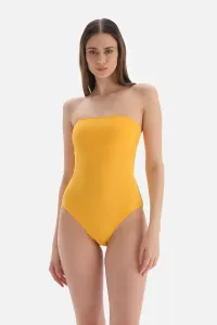 Dagi Yellow Strapless Swimwear