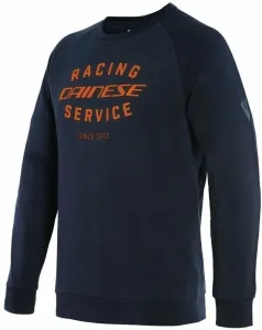 Dainese Paddock Sweatshirt Black Iris/Flame Orange XL Felpa