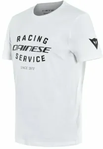 Dainese Racing Service T-Shirt White/Black L Maglietta