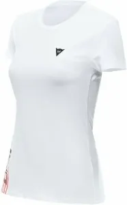 Dainese T-Shirt Logo Lady White/Black L Maglietta