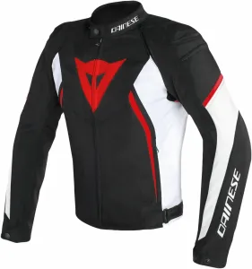 Dainese Avro D2 Black/White/Red 44 Giacca in tessuto