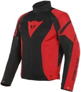 Dainese Air Crono 2 Black/Lava Red 46 Giacca in tessuto
