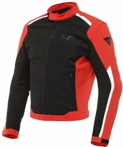 Dainese Hydraflux 2 Air D-Dry Black/Lava Red 44 Giacca in tessuto