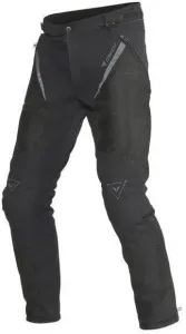 Dainese Drake Super Air Tex Black/Black 48 Regular Pantaloni in tessuto