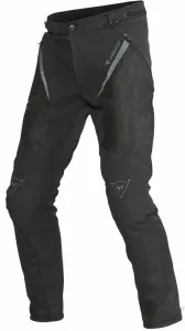 Dainese Drake Super Air Tex Black/Black 60 Regular Pantaloni in tessuto