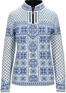 Dale of Norway Peace Womens Knit Sweater Off White/Ultramarine L Maglione