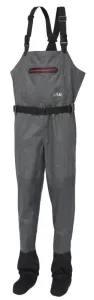 DAM Comfortzone Breathable Chest Wader Stockingfoot Grey/Black 40-41-L