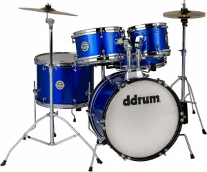 DDRUM D1 Jr 5-Piece Complete Drum Kit Set Batteria Bambini Blu Cobalt Blue