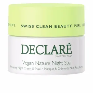 DECLARÉ Crema notte rivitalizzante e maschera per pelli sensibili Vegan Nature Night Spa (Revitalising Cream & Mask) 50 ml