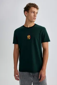 DEFACTO Regular Fit Crew Neck Printed Pique T-Shirt #2836887