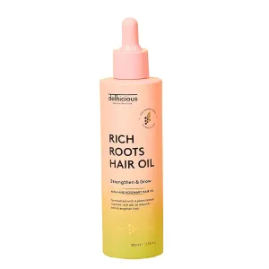 Delhicious Olio per capelli Rich Roots (Hair Oil) 100 ml