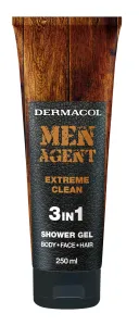 Dermacol Men Agent Extreme Clean 3in1 Shower Gel gel doccia per uomini 250 ml