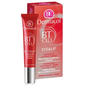 Dermacol BT Cell Eye Lip Intensive Lifting Anti-Aging Cream siero rigenerante ripristinando la densità della pelle intorno agli occhi e alle labbra 15