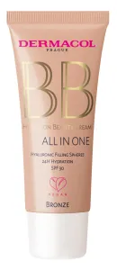 Dermacol BB crema ialuronica All in One SPF 30 (Hyaluronic Cream) 30 ml Sand