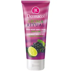 Dermacol Aroma Ritual Grape & Lime Stress Relief Hand Cream crema per le mani 100 ml
