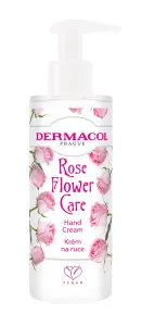 Dermacol Crema mani con dosatore Rosa Flower Care (Hand Cream) 150 ml