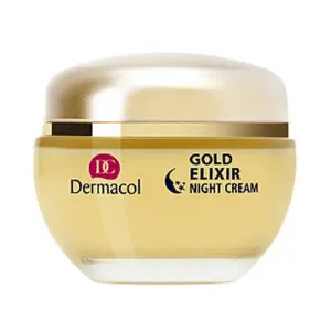 Dermacol Gold Elixir Rejuvenating Caviar Night Cream siero facciale notturno contro le rughe 50 ml