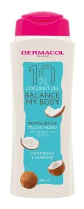 Dermacol Latte corpo rivitalizzante Balance My Body Coconut Oil (Moisturising & Silkening Body Milk) 400 ml