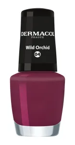 Dermacol Mini smalto per unghie - edizione limitata (Nail Polish) 5 ml 01 Dark Purple