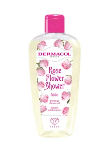 Dermacol Olio doccia inebriante Rosa Flower Shower (Delicious Shower Oil) 200 ml