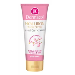 Dermacol Crema detergente delicata 3D Hyalluron Therapy (Wash Cream For Face & Eyes) 100 ml