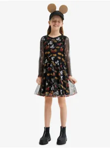 Black Girl Patterned Dress Desigual Arroyo - Girls #2240417