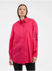 Dark pink Desigual Napoles Ladies Shirt - Women