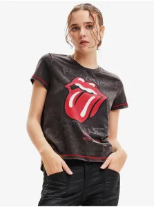 Desigual T-shirt da donna The Rollin Regular Fit 23WWTK482003 M