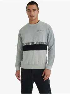 Grey Mens Sweatshirt Desigual Suez - Men #2218406