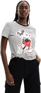Desigual T-shirt da donna Mickey Patch Regular Fit 24SWTK771000 M
