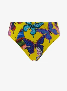 Yellow patterned women's Swimwear Bottoms Desigual Alana I - Women #544334