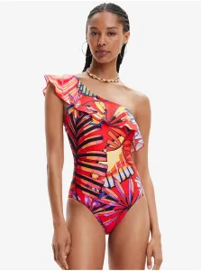 Red Desigual Medewi Patterned Swimwear for Women - Women #2254170