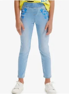 Light Blue Girly Slim Fit Jeans Desigual Verd - Girls