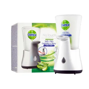 Dettol Dispenser automatico di sapone Aloe dolce (Automatic Hand Soap System) 250 ml