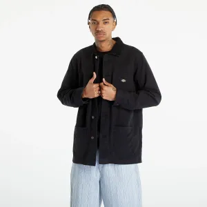 Dickies Duck Canvas Unlined Chore Coat Stone Washed Black #1932460
