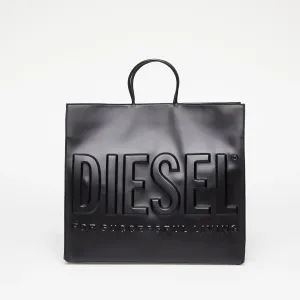 Diesel Dsl 3D Tote Ew X Shopping Tote Bag Black