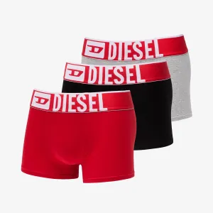 Diesel Umbx-Damienthreepack-XL Logo Boxer 3-Pack Red/ Grey/ Black #3094270
