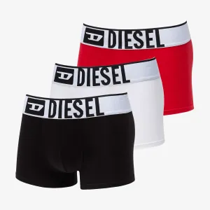 Diesel Umbx-Damienthreepack-XL Logo Boxer 3-Pack White/ Red/ Black #3094266