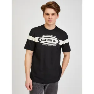 Black Men's T-Shirt Diesel - Men's #1495152