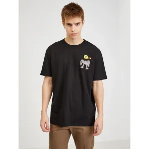 Black Men's T-Shirt Diesel - Men's #1477779
