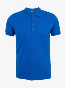 Blue Mens Polo T-Shirt Diesel Heal - Men #968318