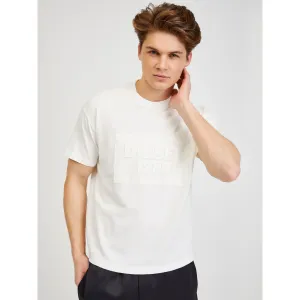 Cream Men's T-Shirt Diesel - Men #1493992